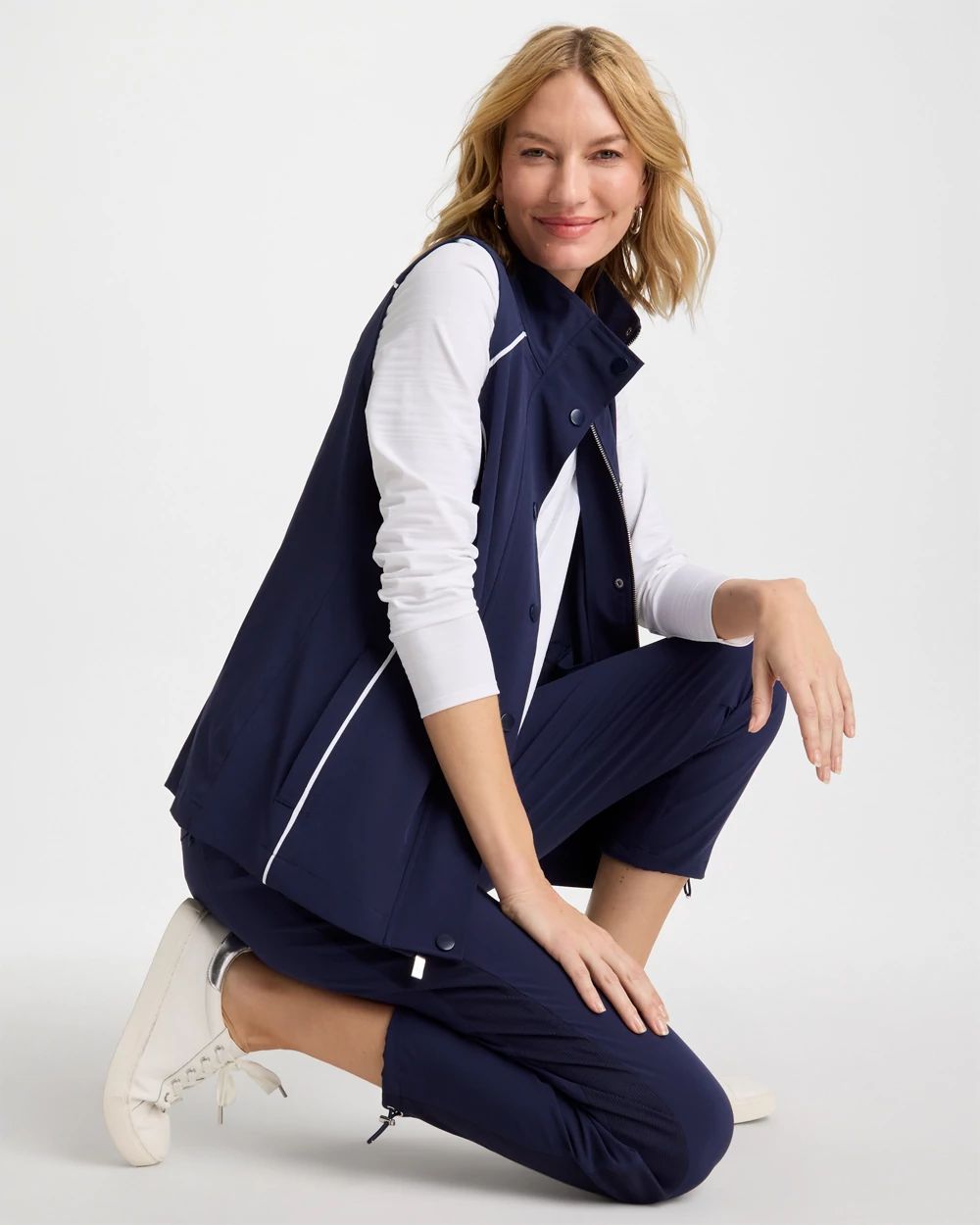 Zenergy® UPF Full Snap Vest | Chico's